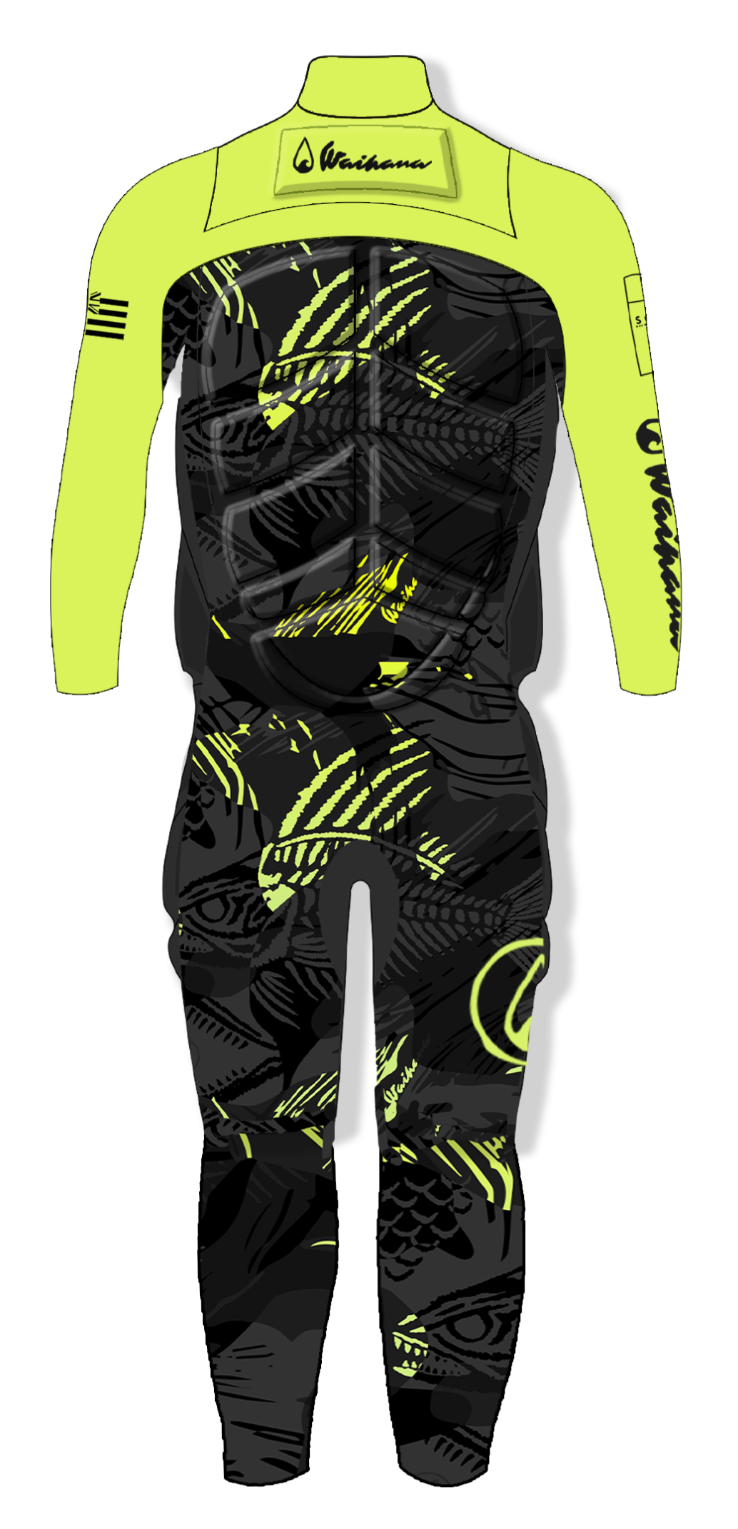 Défroisseur vapeur 5/4 à effet arêtes de poisson pour homme, citron vert
