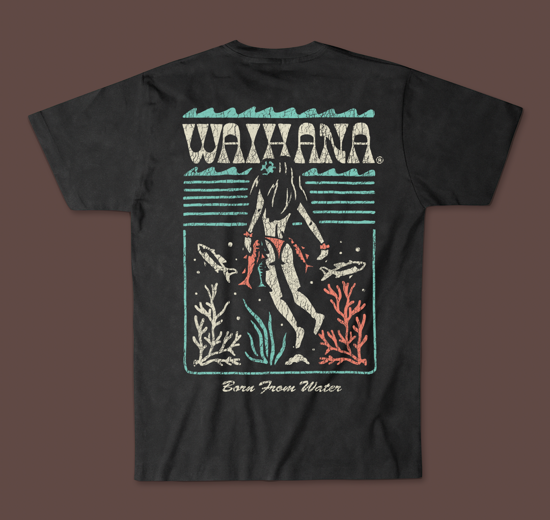 Wahine of the Deep Premium Pima T-Shirt