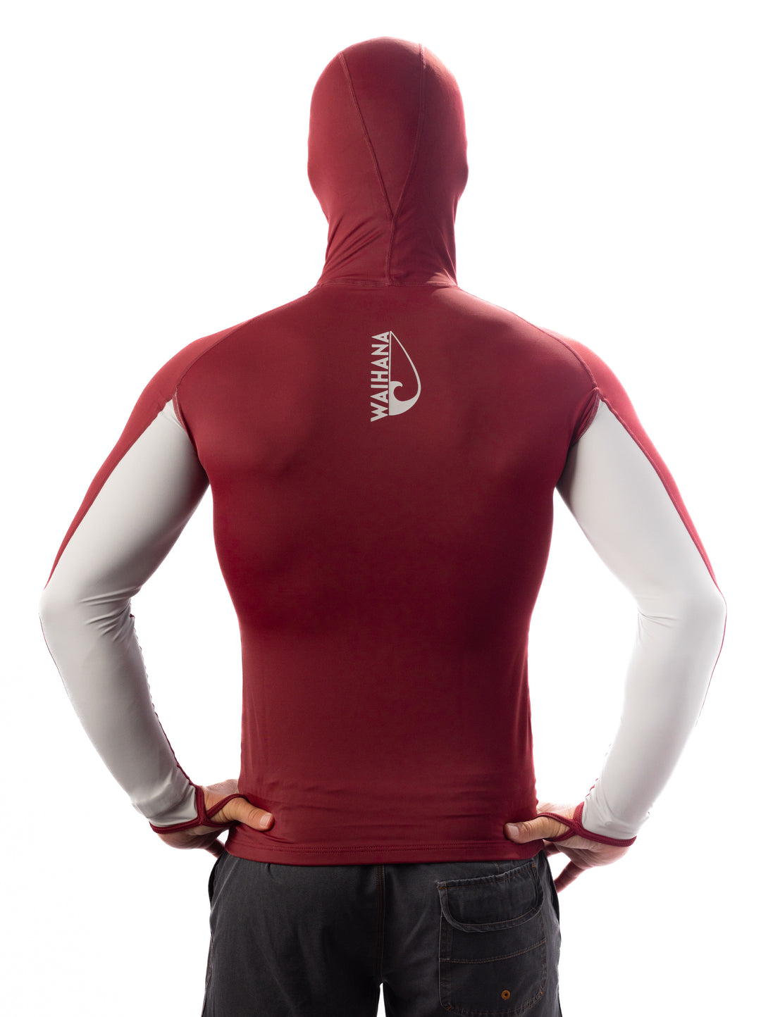 Rashguard de surf à capuche - Marron