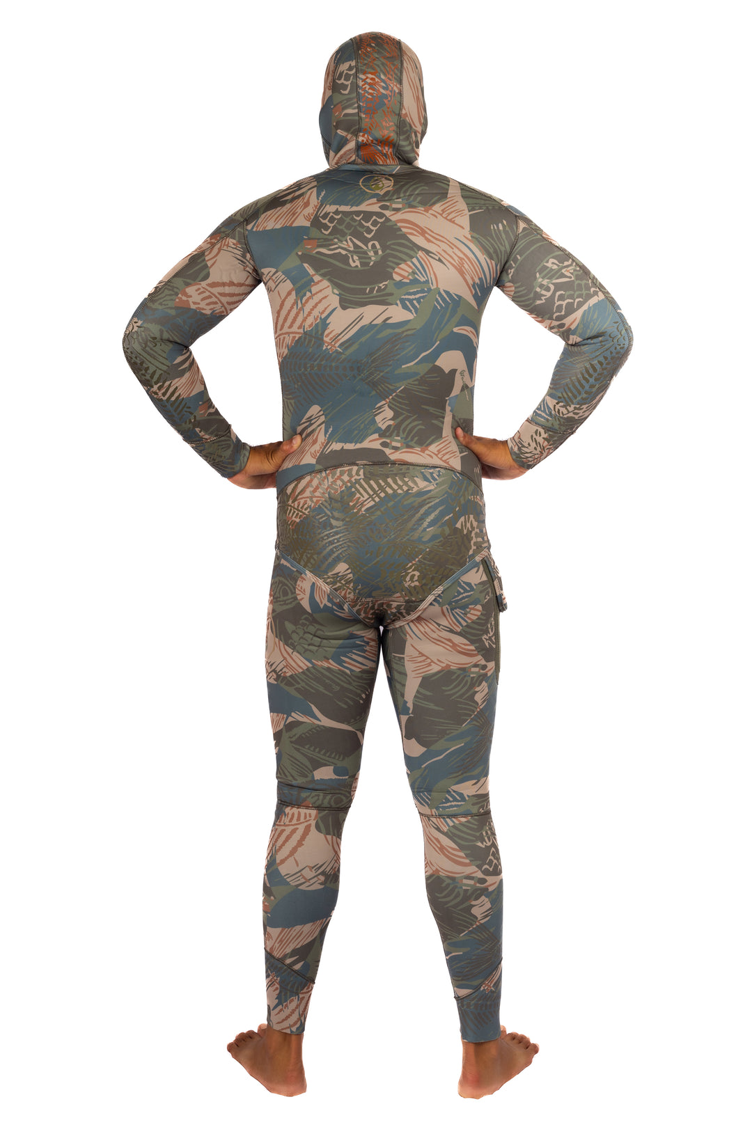 Men’s Hawaiian Brushstroke Spearfishing 3.5mm Wetsuit