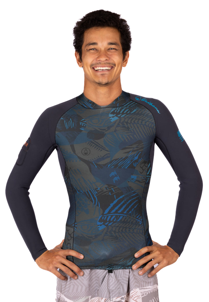 Haut de surf zippé arrière Field Ethos pour homme