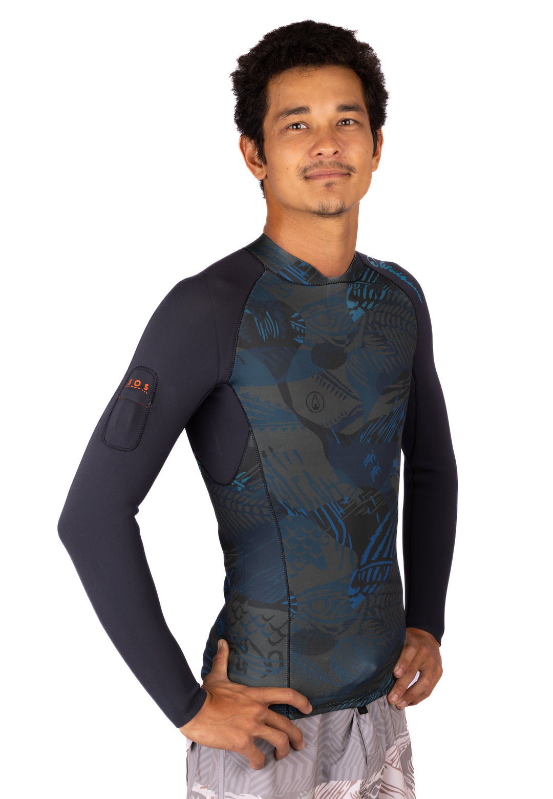 Haut de surf zippé arrière Field Ethos pour homme