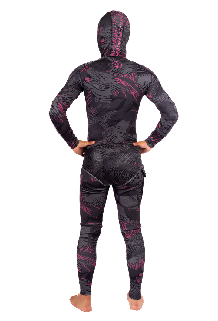 Men’s Pink Fishbone Spearfishing 1.5mm Wetsuit