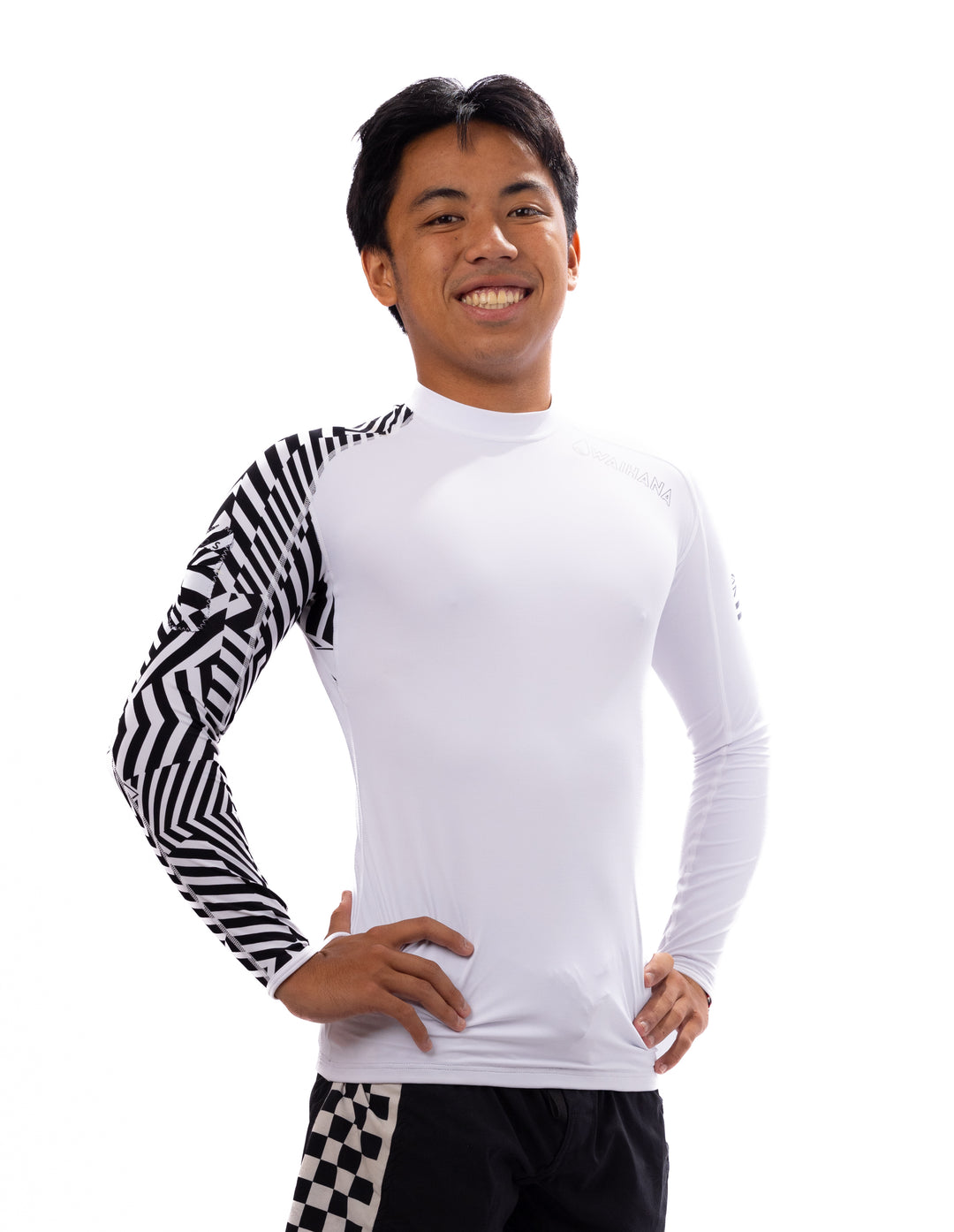 Rashguard de surf à capuche - Marron