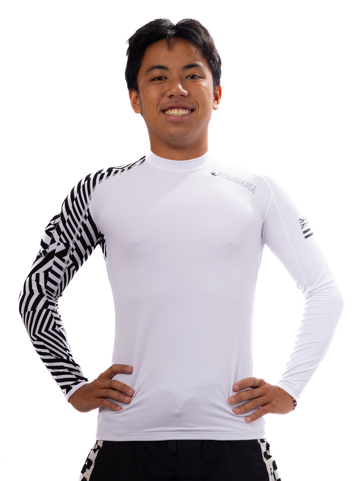 Rashguard de surf à capuche - Marron